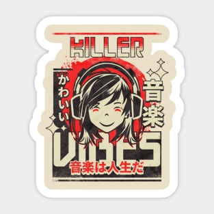 Killer Vibes Music Sticker